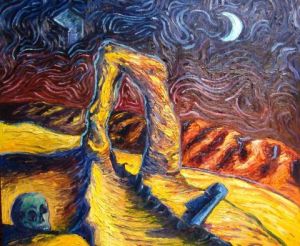 Peinture de tetris: porte du changement