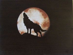 Artisanat de Marqueterie du Plat Pays: Nuit de pleine lune