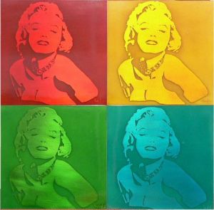 Oeuvre de lionel-c: portrait marilyn monroe 