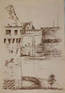 Dessin de Claudine Friant: Recouvrance