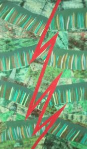 Art_textile de Jean Pierre Avonts-Saint Lager: LA  FRACTURE / THE  FRACTURE