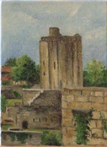 Peinture de kromka: tour du roi