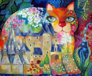 Peinture de OXANA ZAIKA: Châteaux de la Loire