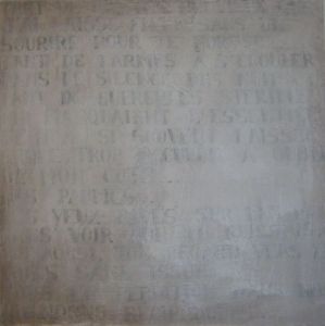 Peinture de Sylvaine BRUNET: Lettre à Maya