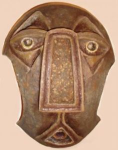 Sculpture de Lookens alias nolseko: Le douteur 