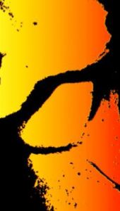 Art_numerique de raymond la motte: illuminated surface