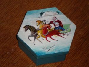 Peinture de Nataliya: Troïka