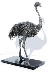 Sculpture de thierry benenati: MISS BLING-BLING