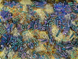 Peinture de JAINE M: ARABESQUES