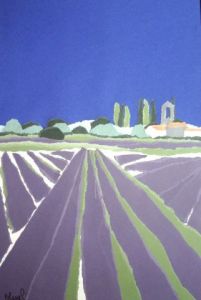 Collage de Fabrice BLASSEL: Nature à Saint-Privat-de-Champclos