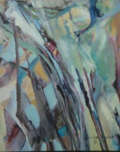 Peinture de Christiane Jousset: abstraction 3