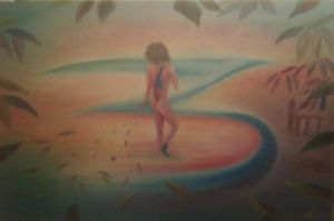 Peinture de Laurent Aubin: liberté