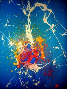 Peinture de Matthias Neukens: Dripping 2