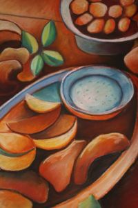 Dessin de D LE MARECHAL: coulemelles