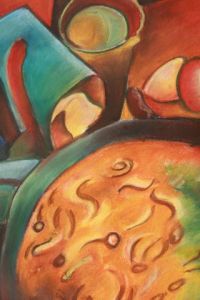 Dessin de D LE MARECHAL: paëlla