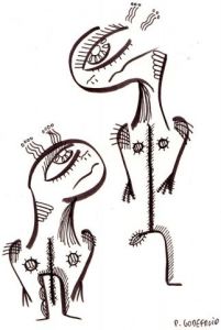 Dessin de napoldee: Grand frère