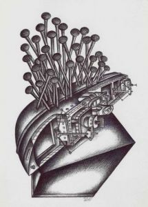 Dessin de Bruno Goidts: Réminiscence15