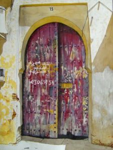 Peinture de Michel Godard: 13 DERB EL MOUCH