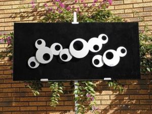 Sculpture de Roques Jean Design: Sculpture murale contemporaine N°8