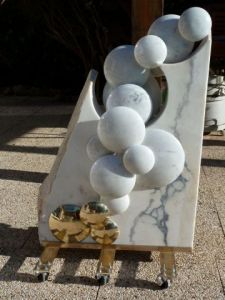 Sculpture de Claude Momiron: Le Dernier des Nuages