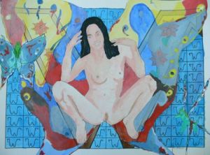 Peinture de Arsene Gully: Abécédaire W