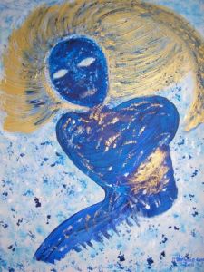 Peinture de GHIS: ETOILE FILANTE