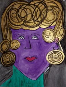 Peinture de GHIS: ROI DE FRANCE