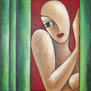 Peinture de Caroline LEIX: Open one