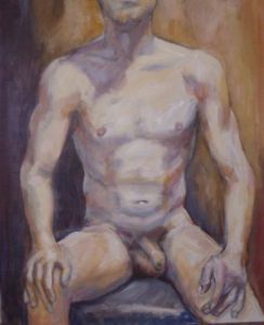 Peinture de Remy : Buste homme