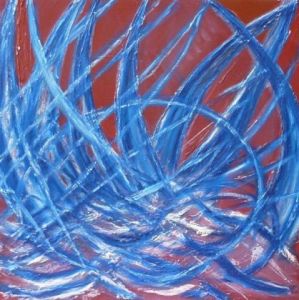 Peinture de PLUME NATHALIE MAISONNEUVE: Lignes pures 1