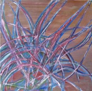 Peinture de PLUME NATHALIE MAISONNEUVE: Lignes pures 2