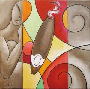 Peinture de Caroline LEIX: Cig'Art1