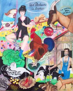 Peinture de francoise ader: les bonheurs de 