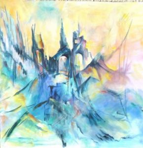 Peinture de janine chetivet: Evasion