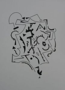 Dessin de cavalli-sculpteur: L'oiseau rêve-t-il en NB?