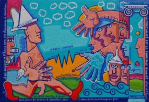 Peinture de vincent Arcache: PONCTUEL