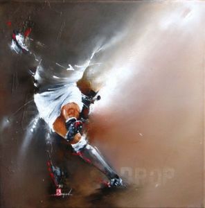 Oeuvre de Karine BRAILLY: A cinq mètres de la ligne