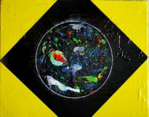 Peinture de Joel JAMBOU: Vision de la terre 3
