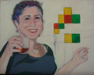 Peinture de Christiane Jousset: Nadja