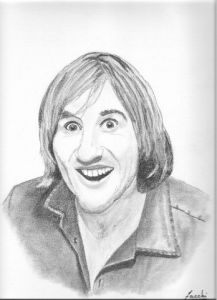 Dessin de franck zacchi: depardieu