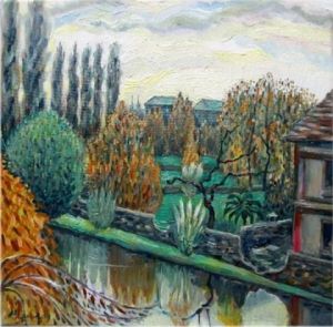 Peinture de LAUCHLAN: Le Pont