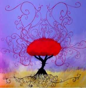 Oeuvre de gaet'z: l'arbres aux morts