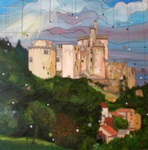 Peinture de ALAIN FAURE: BONAGUIL