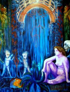 Peinture de JEAN-PAUL LEMESLE: la Fin du Monde