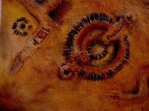 Oeuvre de Abderrahmane LOUIDANI: rose du desert