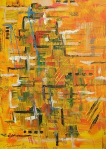 Peinture de courbin roscop: COMPOSITION 6