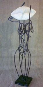 Sculpture de stephane BARBOIRON: Sentinelle