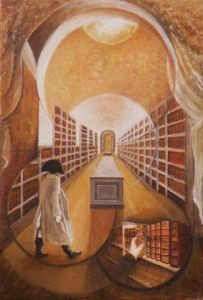 Peinture de Frank GODILLE: Les traces de son histoire