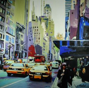 Peinture de CLOTILDE NADEL: NEW YORK