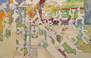 Peinture de Ghu: Carnaval blanc